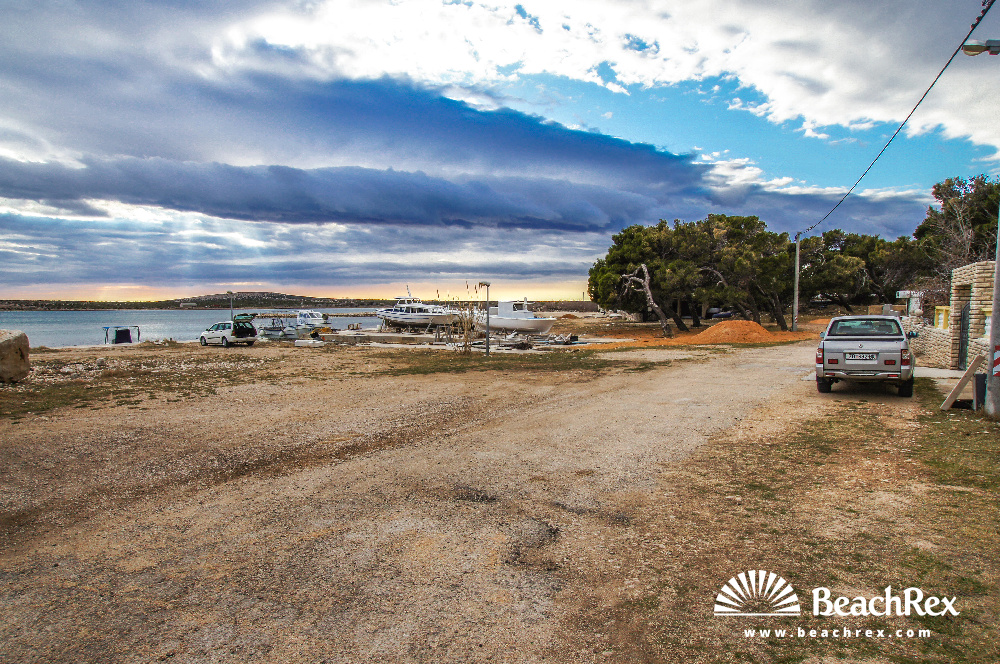 Croatia - Dalmatia  Zadar - Island Pag -  Košljun - Beach Košljun