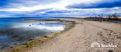 Croatia - Dalmatia  Zadar - Island Pag -  Košljun - Beach Košljun