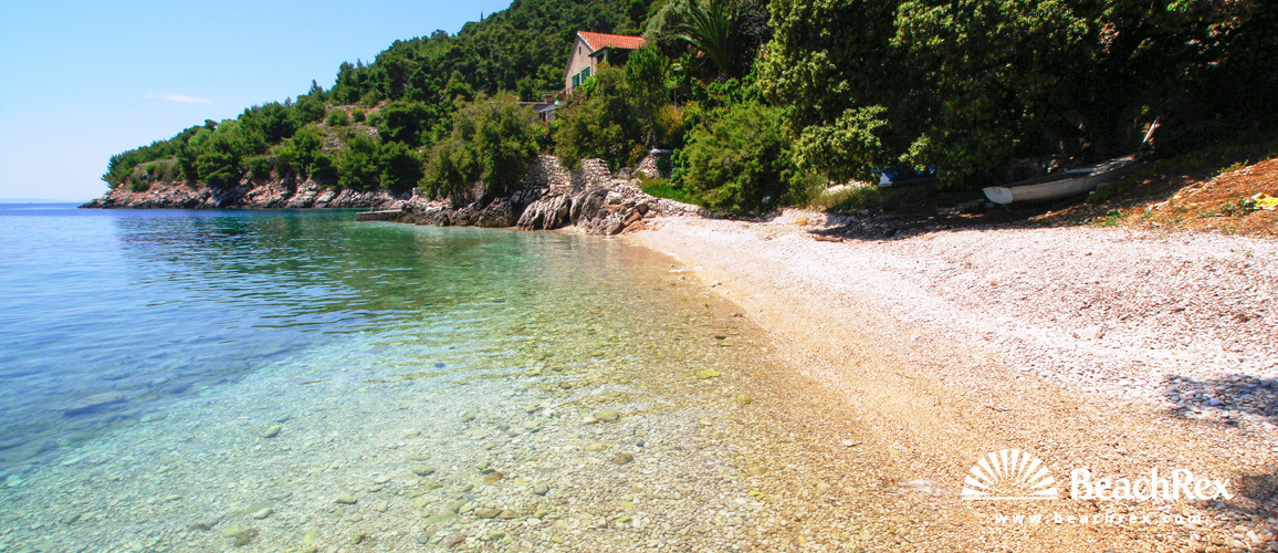 Croatia - Dalmatia  Split - Island Hvar -  Gdinj - Beach Rapak