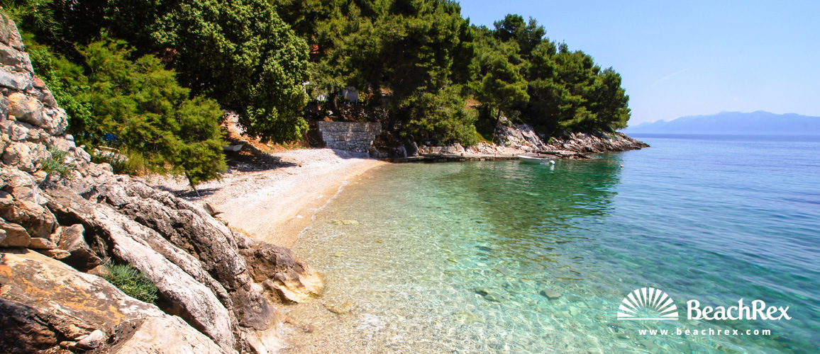 Croatia - Dalmatia  Split - Island Hvar -  Gdinj - Beach Rapak