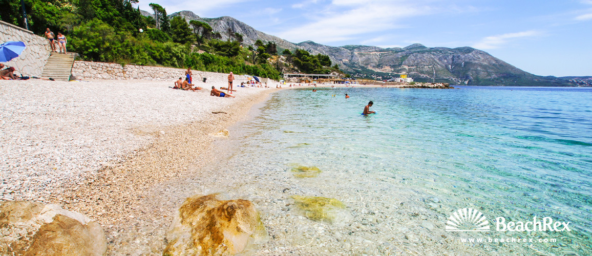 Croazia - Dalmazia  Dubrovnik -  Kupari - Spiaggia Kupari