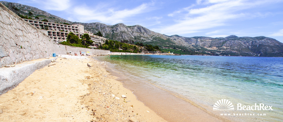 Croazia - Dalmazia  Dubrovnik -  Kupari - Spiaggia Kupari