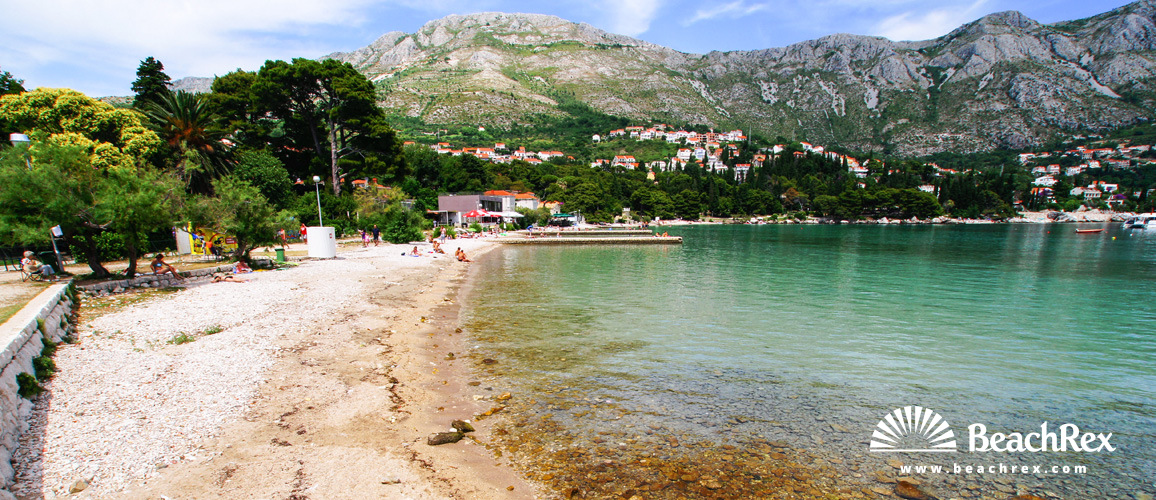 Croatia - Dalmatia  Dubrovnik -  Srebreno - Beach Srebreno