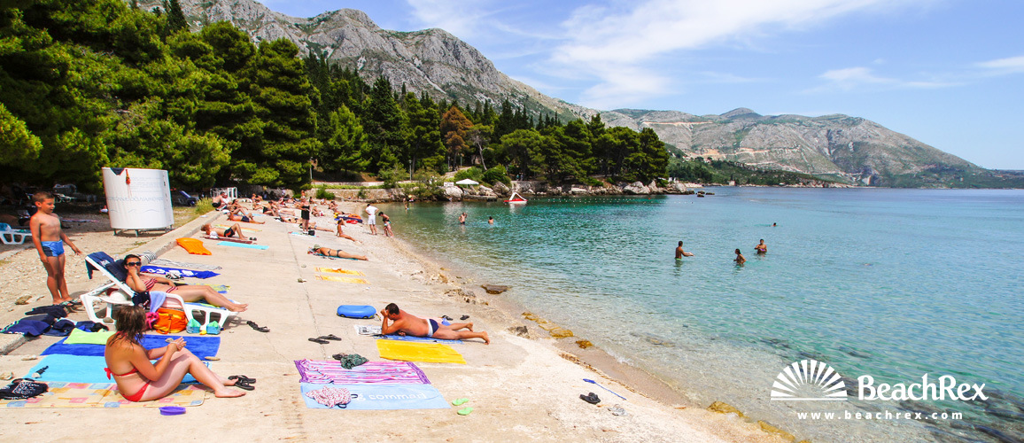 Croatia - Dalmatia  Dubrovnik -  Srebreno - Beach Srebreno