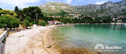 Croatia - Dalmatia  Dubrovnik -  Srebreno - Beach Srebreno