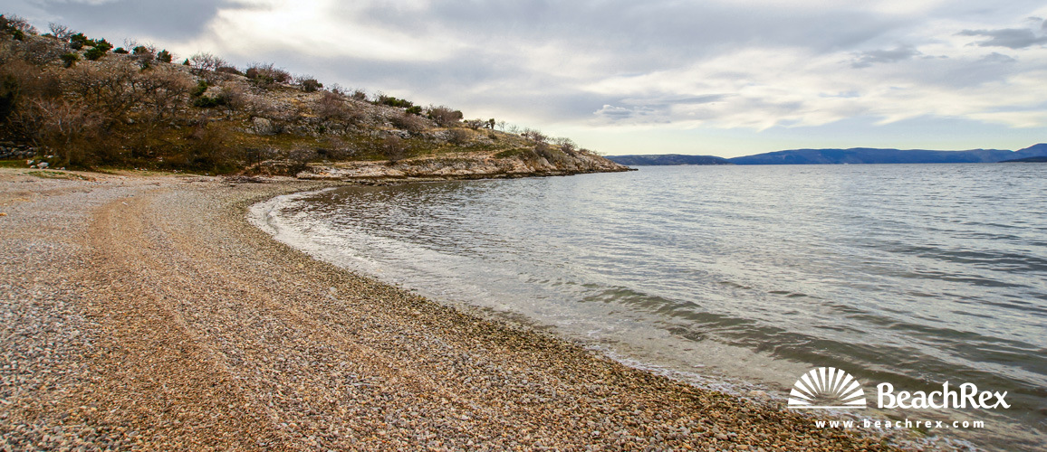 Croatia - Kvarner - Island Krk -  Punat - Beach Konobe