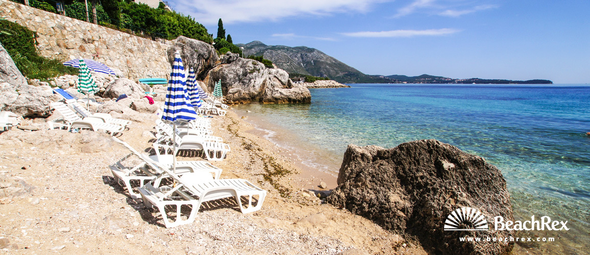 Hrvatska - Dalmacija  Dubrovnik -  Mlini - Plaža Mlini