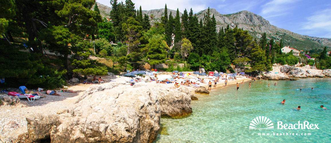 Hrvatska - Dalmacija  Dubrovnik -  Mlini - Plaža Mlini
