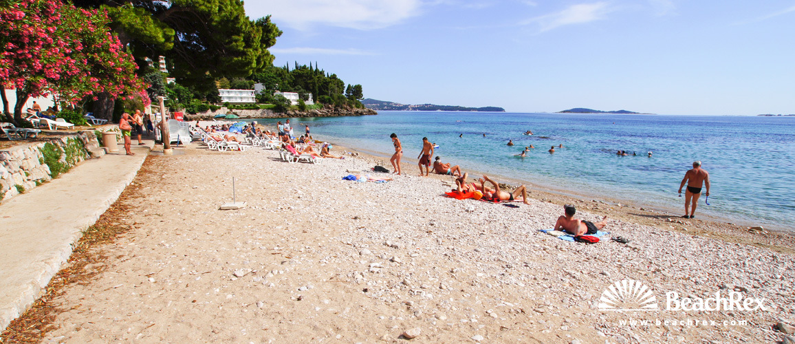 Croatia - Dalmatia  Dubrovnik -  Mlini - Beach Astarea