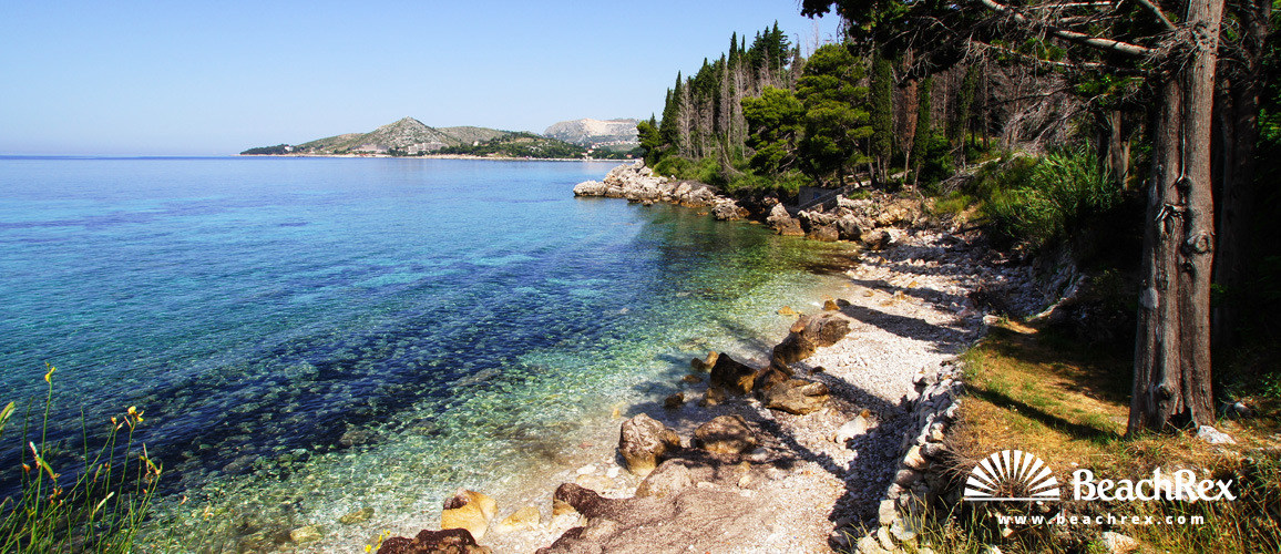 Hrvatska - Dalmacija  Dubrovnik -  Mlini - Plaža Pastrica