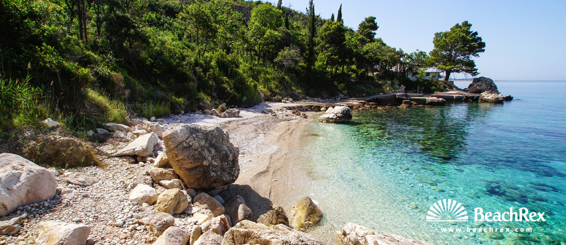 Hrvatska - Dalmacija  Dubrovnik -  Mlini - Plaža Šiba