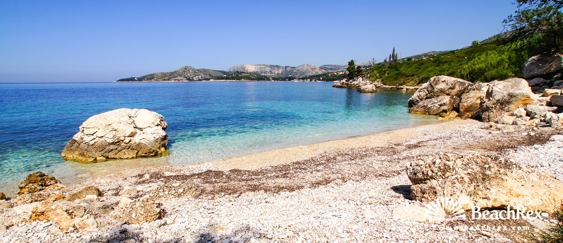 Hrvatska - Dalmacija  Dubrovnik -  Mlini - Plaža Šiba