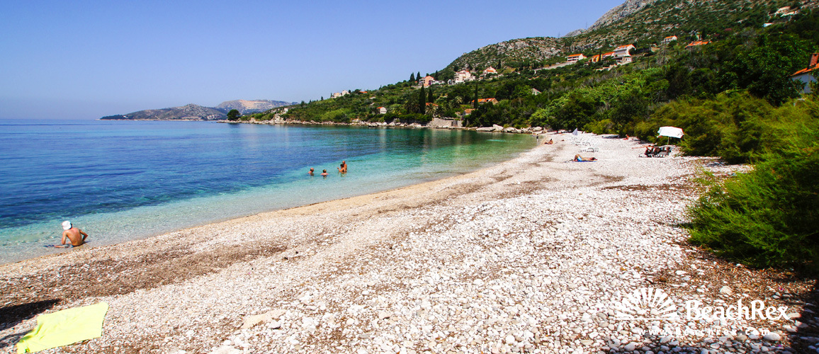 Croazia - Dalmazia  Dubrovnik -  Soline - Spiaggia Plat