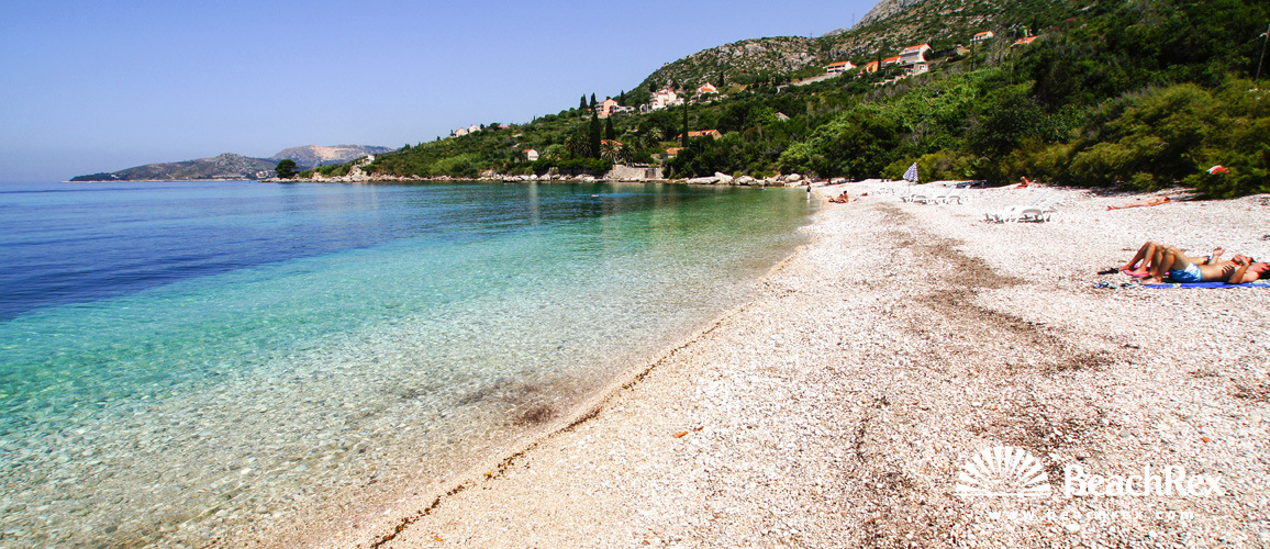 Croazia - Dalmazia  Dubrovnik -  Soline - Spiaggia Plat