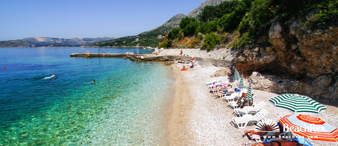 Croatia - Dalmatia  Dubrovnik -  Plat - Beach Orphee