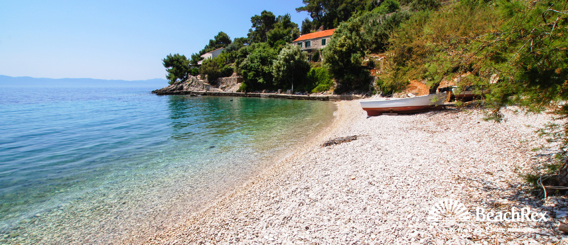 Hrvatska - Dalmacija  Split - Otok Hvar -  Gdinj - Plaža Torac