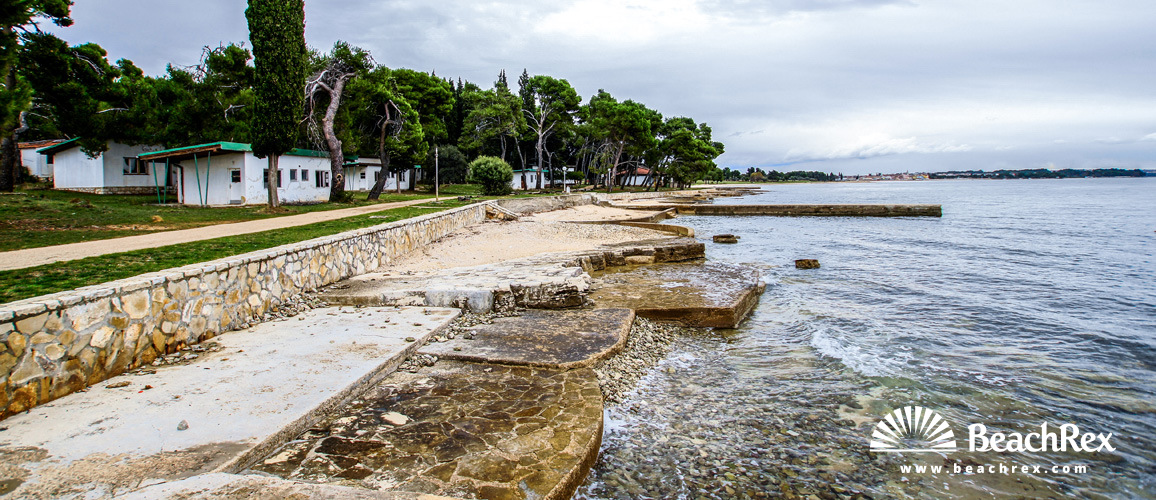 Croatia - Istra -  Fažana - Beach AC Pineta