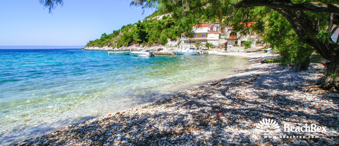 Croatia - Dalmatia  Dubrovnik - Island Korčula -  Blato - Beach Babina