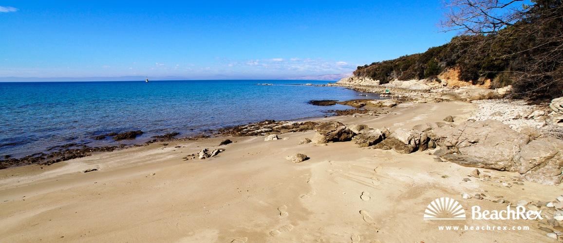 Croatia - Kvarner - Island Rab -  Lopar - Beach Rt. Zidine