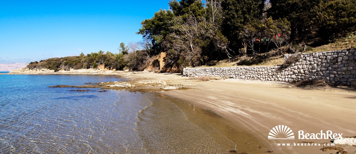 Croatia - Kvarner - Island Rab -  Lopar - Beach Rt. Zidine