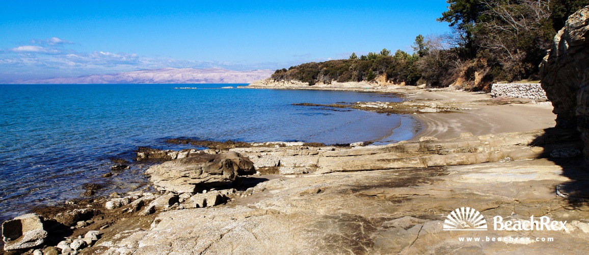 Croatia - Kvarner - Island Rab -  Lopar - Beach Rt. Zidine