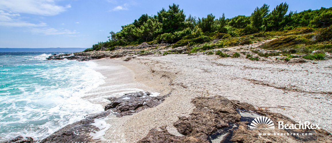 Croatia - Dalmatia  Split - Island Brač -  Sumartin - Beach Zora