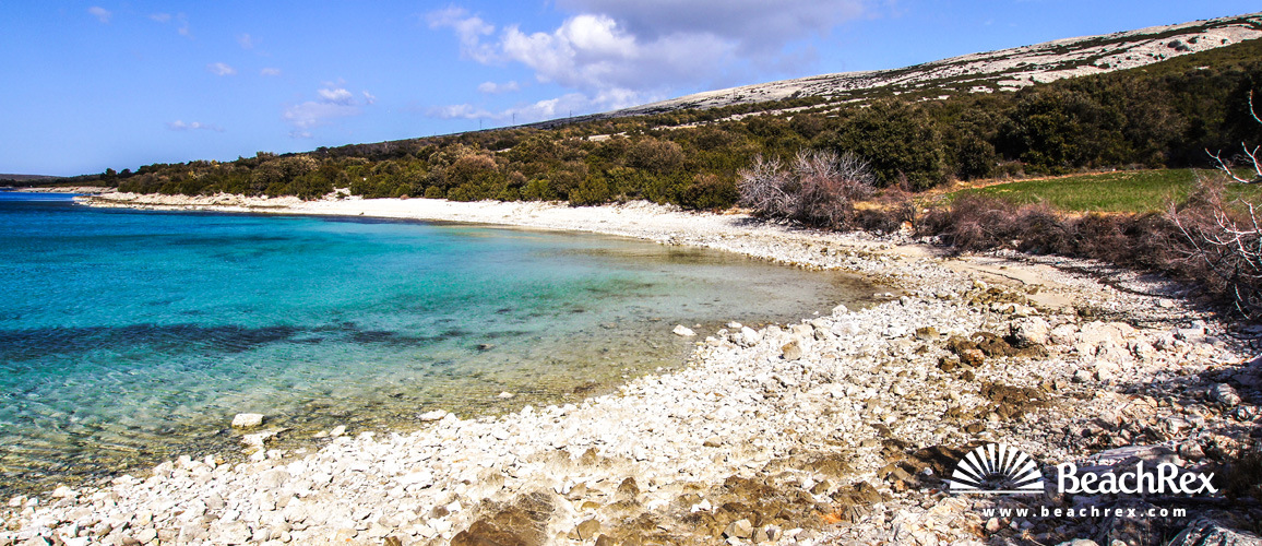 Kroatien - Dalmatien  Zadar - Insel Pag -  Pag - Strand Srčanka