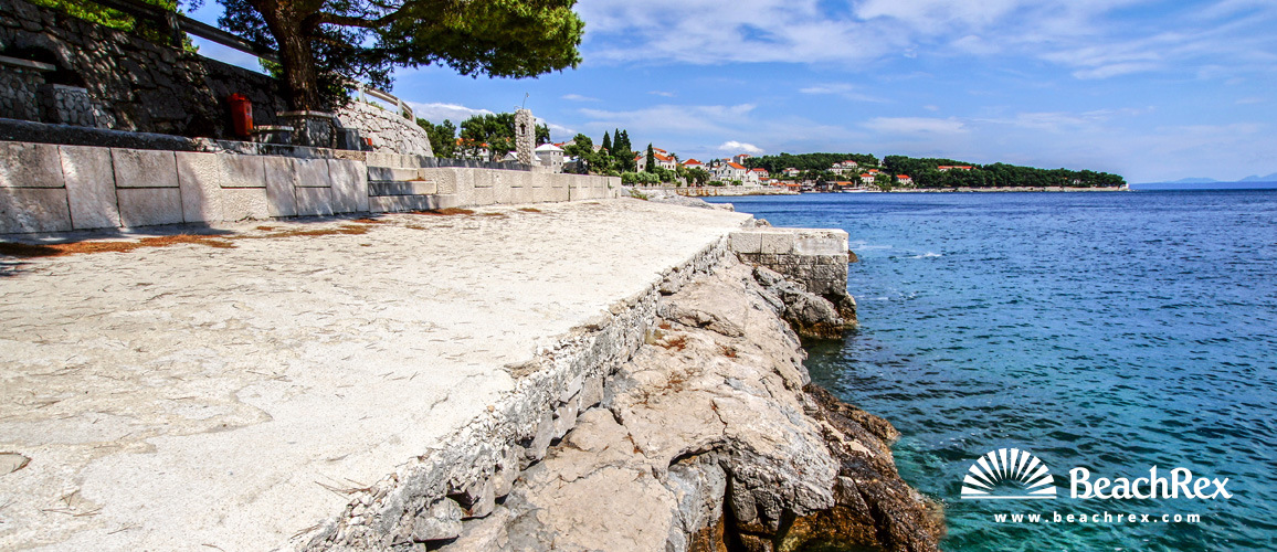 Croatia - Dalmatia  Split - Island Brač -  Sumartin - Beach Dubravka