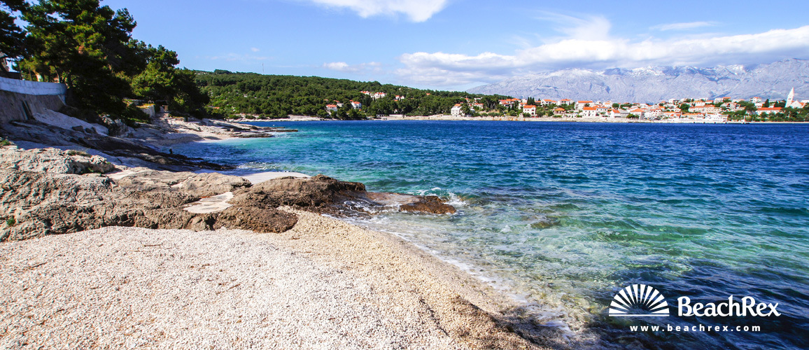 Croatia - Dalmatia  Split - Island Brač -  Sumartin - Beach Kartolina