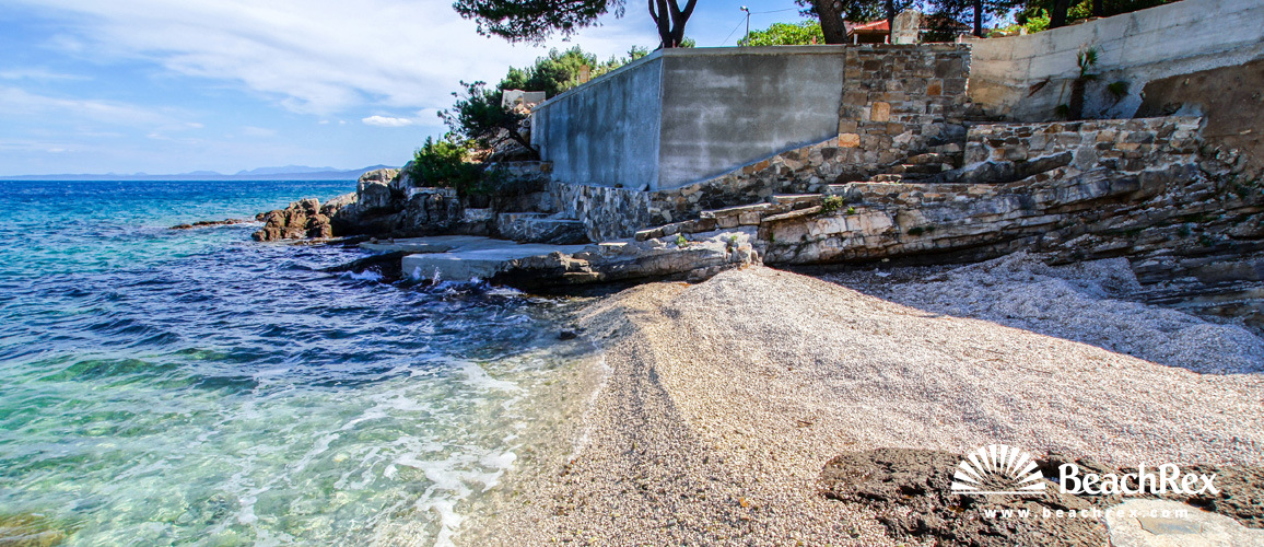 Croatia - Dalmatia  Split - Island Brač -  Sumartin - Beach Kartolina