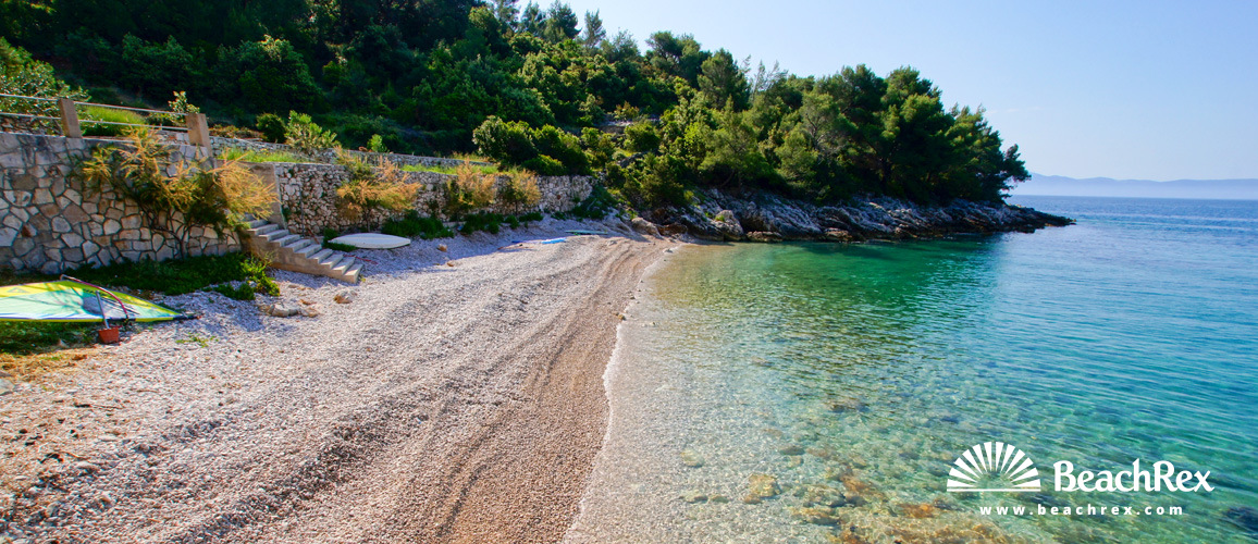 Croatia - Dalmatia  Split - Island Hvar -  Gdinj - Beach Jedra