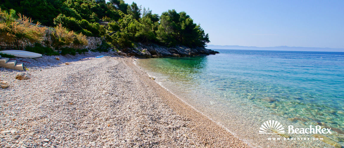 Croatia - Dalmatia  Split - Island Hvar -  Gdinj - Beach Jedra