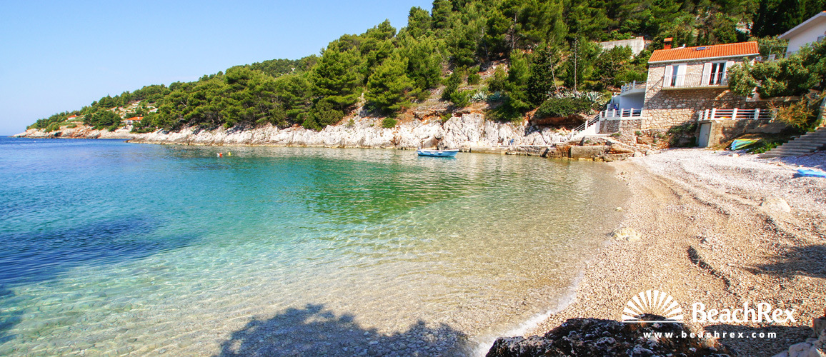 Croatia - Dalmatia  Split - Island Hvar -  Gdinj - Beach Jedra