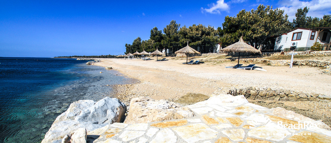 Croazia - Dalmazia  Zadar - Isola Pag -  Šimuni - Spiaggia CV Šimuni