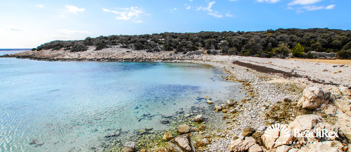 Croazia - Dalmazia  Zadar - Isola Pag -  Šimuni - Spiaggia Jadrovnica