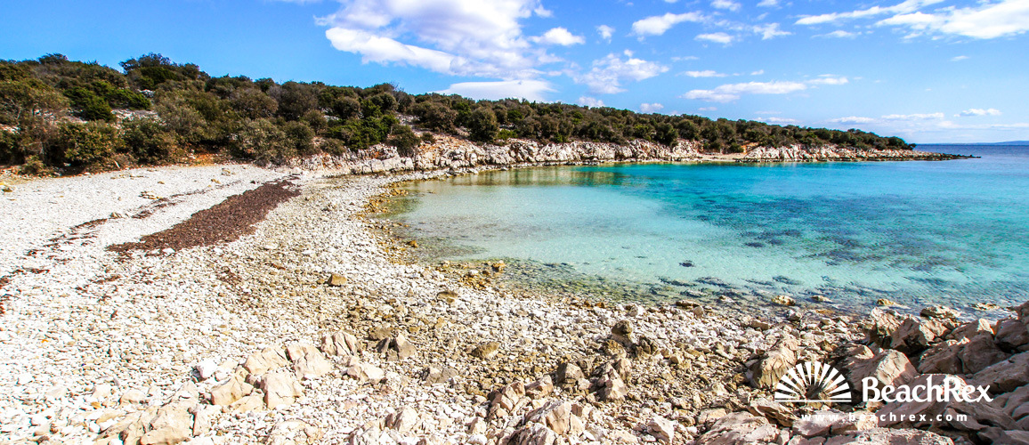 Croatie - Dalmatie  Zadar - Ile Pag -  Šimuni - Plage Jadrovnica