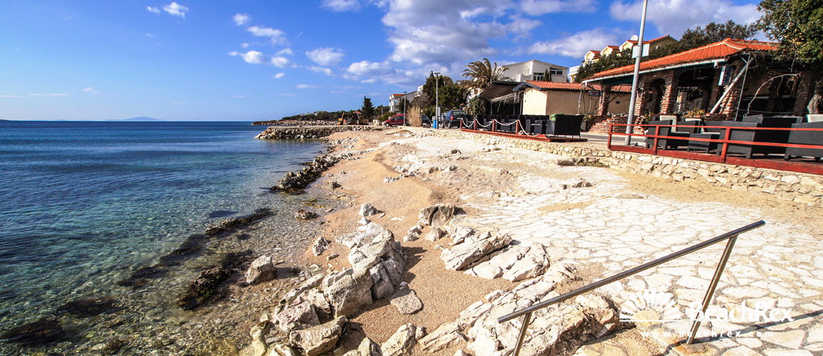 Croatia - Dalmatia  Zadar - Island Pag -  Mandre - Beach Mandre