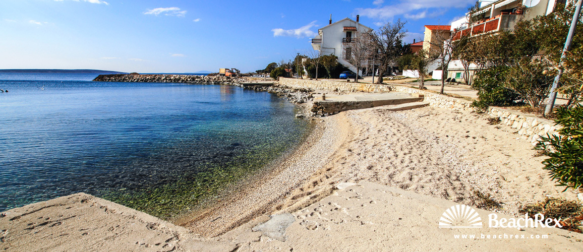 Croatia - Dalmatia  Zadar - Island Pag -  Mandre - Beach Mandre