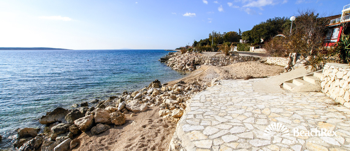 Croatia - Dalmatia  Zadar - Island Pag -  Mandre - Beach Vongola