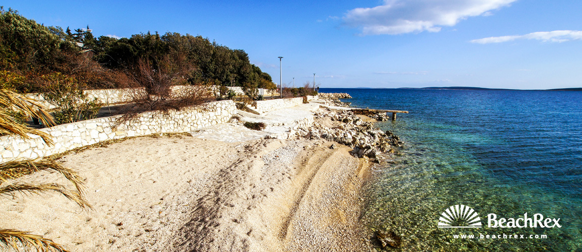 Croatia - Dalmatia  Zadar - Island Pag -  Mandre - Beach Vongola