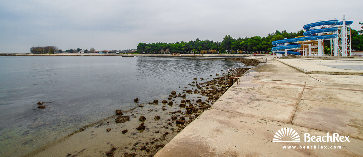 Hrvaška - Istra -  Katoro - Plaža Vela Draga