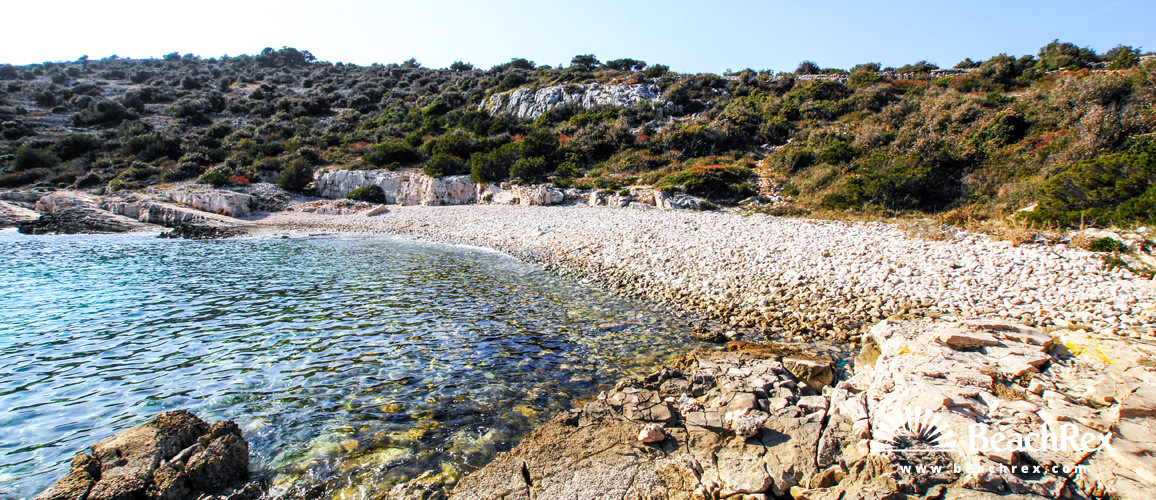 Croazia - Dalmazia  Šibenik - Isola Murter -  Jezera - Spiaggia Vrtiluka