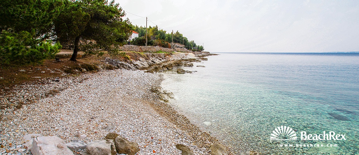 Croatia - Dalmatia  Zadar - Island Ugljan -  Lukoran - Beach Kućica