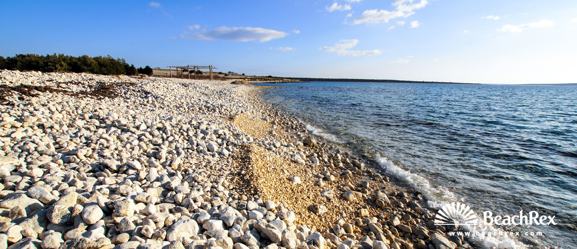 Croatia - Dalmatia  Zadar - Island Pag -  Kolan - Beach Kolanjsko blato