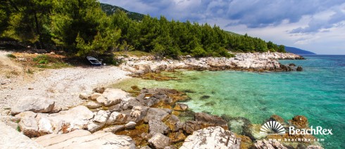 Croatia - Dalmatia  Split - Island Hvar -  Humac - Beach Valva