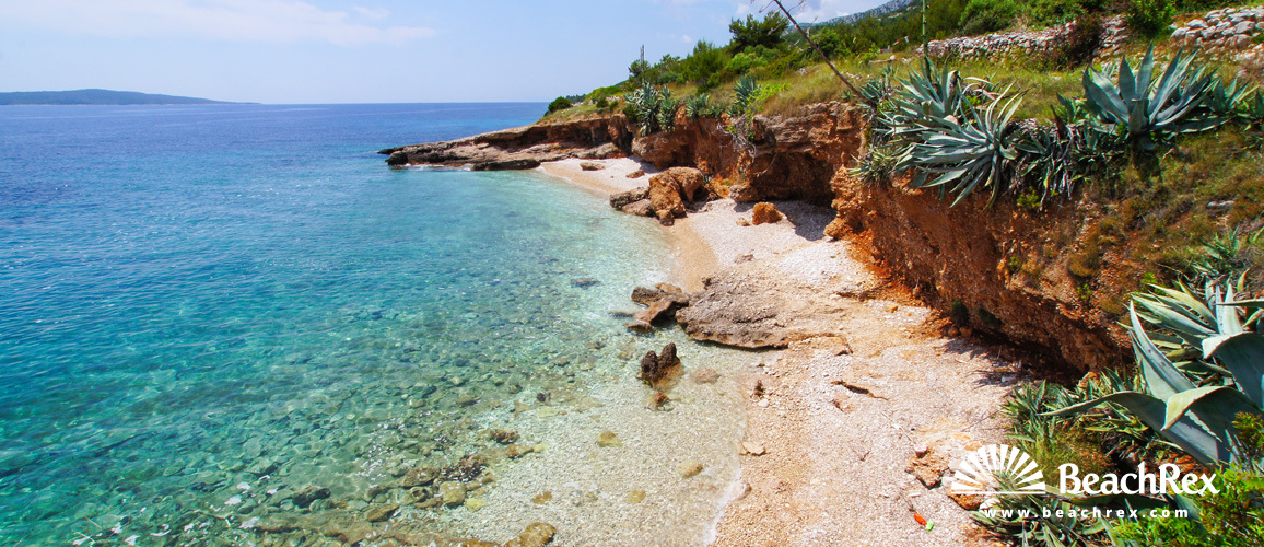 Croatia - Dalmatia  Split - Island Hvar -  Groman Dolac - Beach Daria