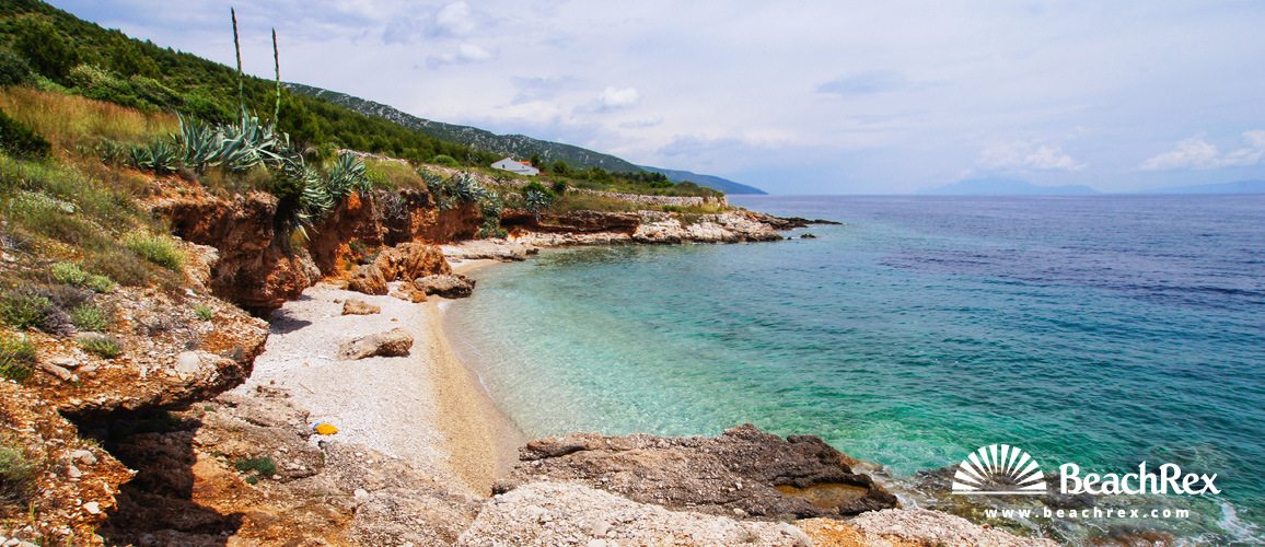 Croatia - Dalmatia  Split - Island Hvar -  Groman Dolac - Beach Daria