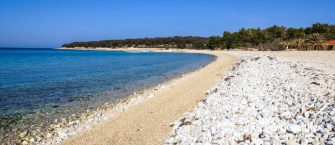 Croatia - Lika - Island Pag -  Gajac - Beach Brničevica