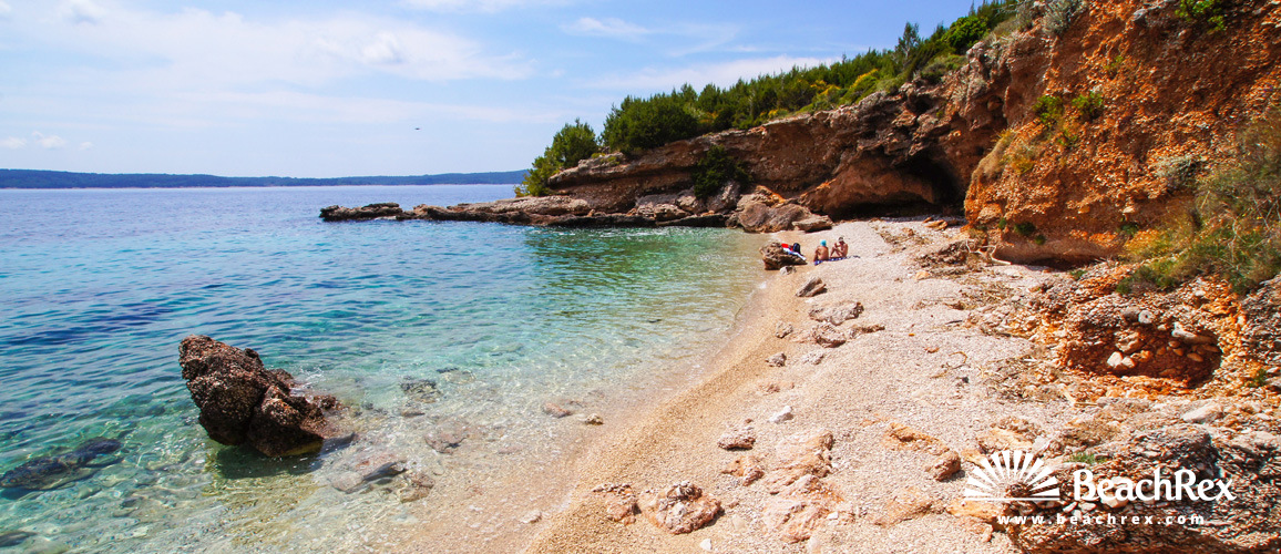 Croatia - Dalmatia  Split - Island Hvar -  Zavala - Beach Octopus