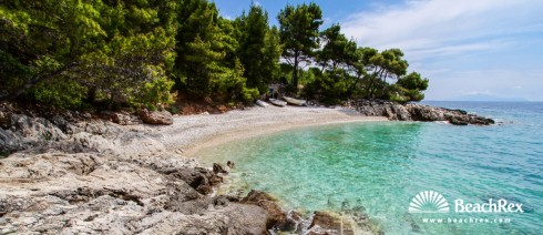 Croatia - Dalmatia  Split - Island Hvar -  Zavala - Beach Žutica